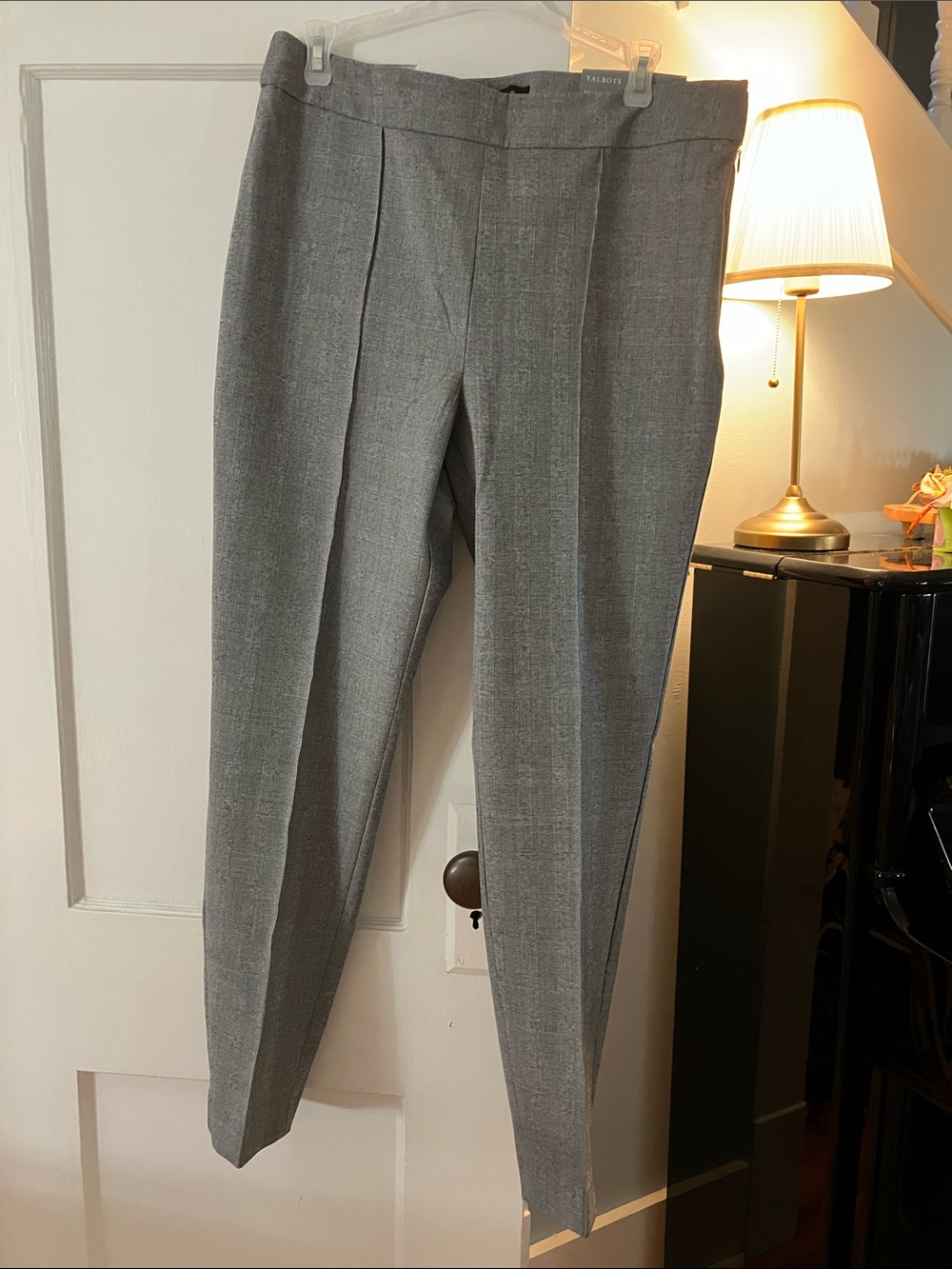 Talbots Gray Cropped Tailored Women's Pants